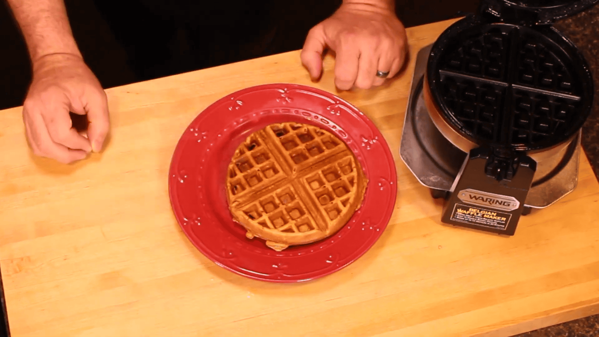 Siyez Unlu Waffle Tarifi